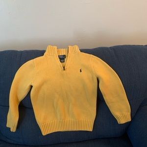 Yellow boys Ralph Lauren Polo sweater